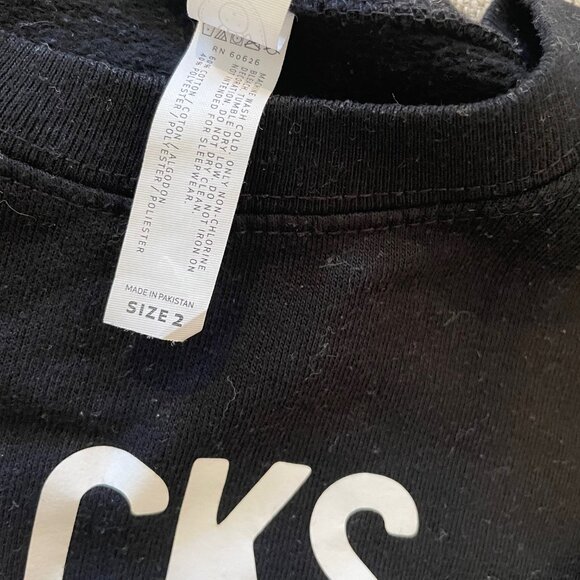 "Snacks are my love language" 2T Sweatshirt - Picture 2 of 2